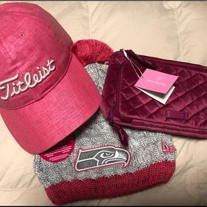 Vera Bradley, Titleist & Seahawks Pretty in Pink Bundle 💝